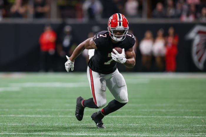 Atlanta Falcons running back Bijan Robinson has looked elite as a rookie, reminding some of a younger Jonathan Taylor.
